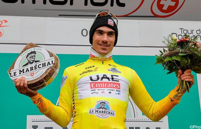 Thibau Nys loses leader’s jersey to Ayuso in Tour de Romandie, McNulty wins time trial