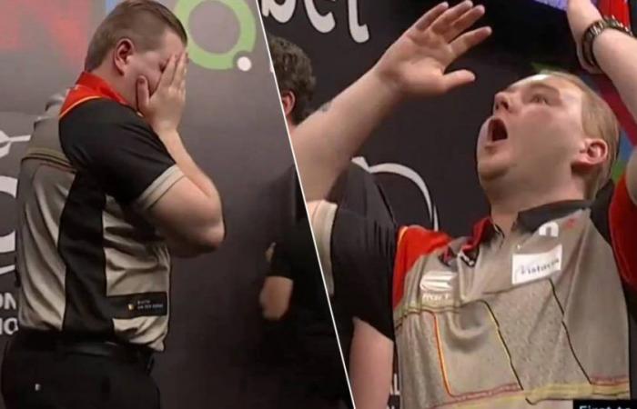 He doesn’t seem to believe it himself: Dimitri Van den Bergh needs some time to recover after deciding the match in a wonderful way | More Sports