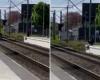 LOOK. Teenage girls walk on tracks to take selfie at Veurne station: “Hallucinant images” | Veurne