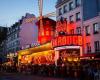 Wings of Parisian cabaret theater Moulin Rouge demolished