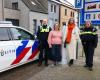 Community police officers from the Netherlands and Belgium go on patrol together to tackle nuisance more efficiently (Beveren-Waas)