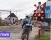 In less than 8 hours, 19 people were caught ignoring barriers at the railway crossing in Dilbeek