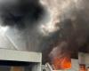 Serious fire in car dealer’s warehouse in Sint-Pieters-Leeuw: building collapsed, fire under control | Saint Peters Lion