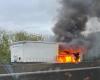 Truck catches fire on E17: lane fully reopened after a few hours (Ghent)