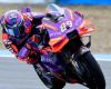MotoGP: Ducati rider Jorge Martin wins tumultuous sprint race in Spain