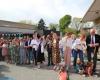IN PICTURE. School party at nursery school ‘t Singeltje for new classes and green playground (Mortsel)
