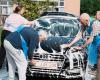 This is the ‘oldest’ car wash in the country: elderly people make cars shine so they can go on a trip this summer (Ghent)