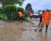 Most rain for East Limburg: fire brigade clears mud in Veldwezelt (Beringen)