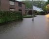 Up to 88 liters of water per square meter in Limburg, Antwerp home uninhabitable after lightning strike