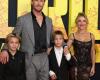 Almost complete family portrait: Chris Hemsworth appears on red carpet with twins, but daughter India is missing | Celebrities