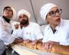 The French take the world record for baking the largest baguette from the Italians
