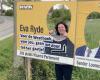 N-VA leaders are expertly ‘decapitated’ on an election billboard, but then there is a playful response: “We will continue until the end!” (Koksijde)