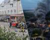 Heavy fire destroys well-known catering business in Bonheiden: “The fire was not under control until after midnight” | Bonheiden