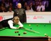 Kyren Wilson shivers for a moment but does not relinquish the lead and succeeds Luca Brecel as world snooker champion