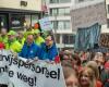 Hundreds of teachers are taking action in Antwerp against Minister Weyts’ report: “We don’t want to be put in our underwear” | Antwerp