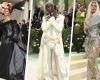 Flowers everywhere, even in an ice block: the most striking outfits of the Met Gala