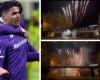 VIDEO. Club fans set off fireworks at the hotel of European opponent Fiorentina: “Enjoy your night in Bruges”