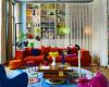 look inside a classic Brussels apartment full of color and design