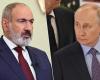 Putin and Armenian Prime Minister meet after increased tensions between the two countries