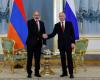Putin and Armenian Prime Minister meet after increased tensions between the two countries