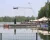 Even floating terrace is underwater: Terhills Cablepark in Lanklare opens its doors with delay (Dilsen-Stokkem)