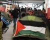 Student protest against war in Gaza expands: tents set up in university buildings in Leuven and Antwerp
